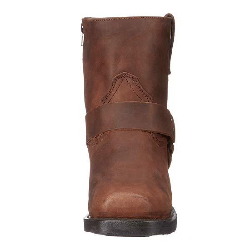 MENS SIDE ZIP WESTERN COWBOY BOOTS 08210795C