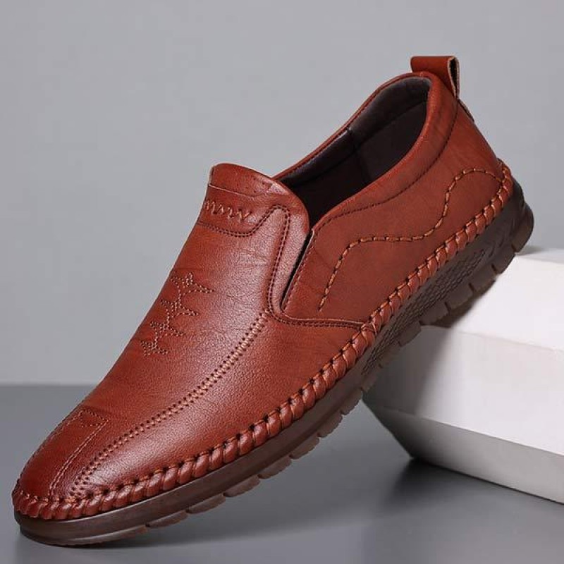 MENS BUSINESS CASUAL LEATHER SHOES 56938589