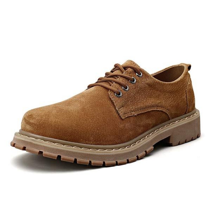 MENS ROUND TOE STRAPPY OXFORD CASUAL SHOES 48432107