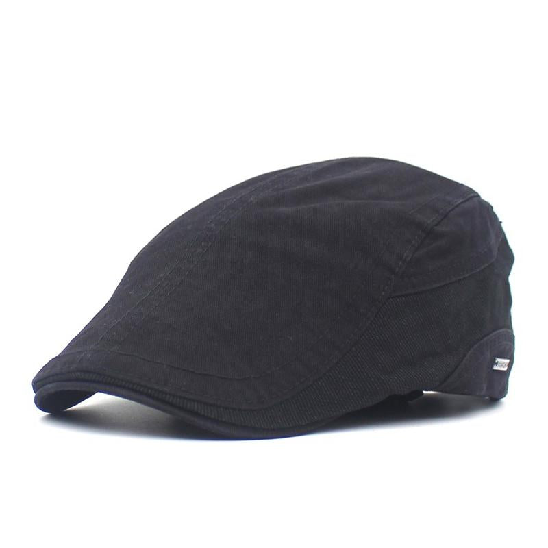 Mens Vintage Solid Color Stitching Hat 13520411Y