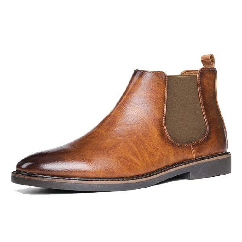 MENS POLISHED CHELSEA BOOTS 39577481