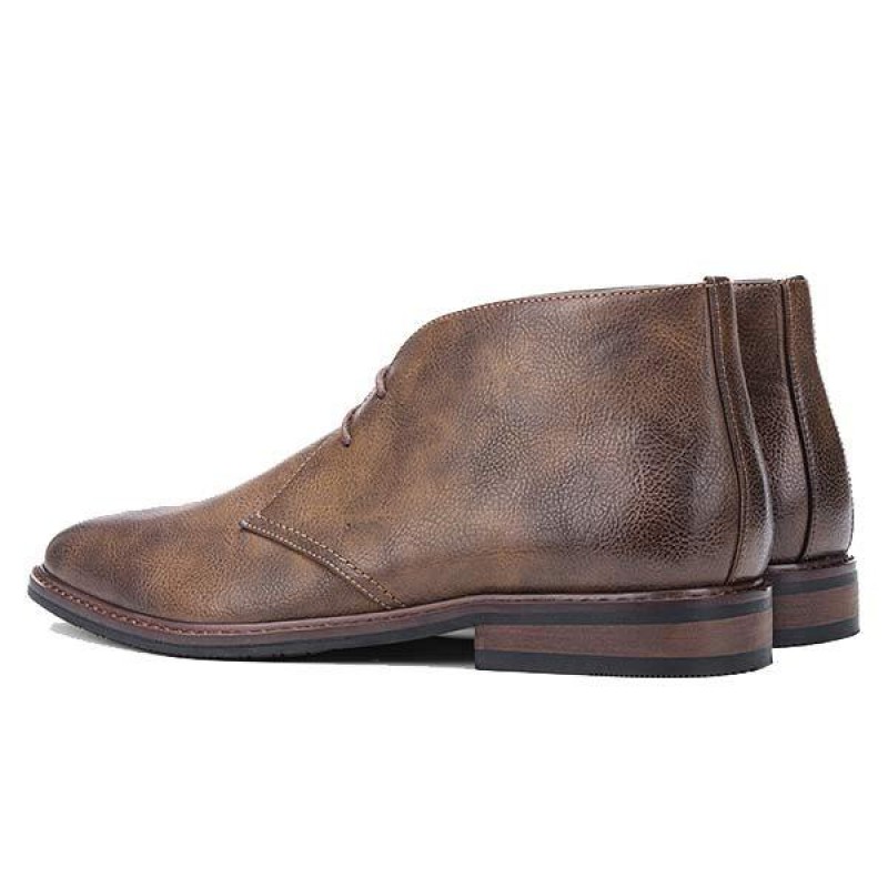 MENS VINTAGE LEATHER ANKLE BOOTS 56567118