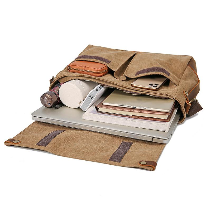 Mens Casual Vintage Messenger Bag 17283212Y