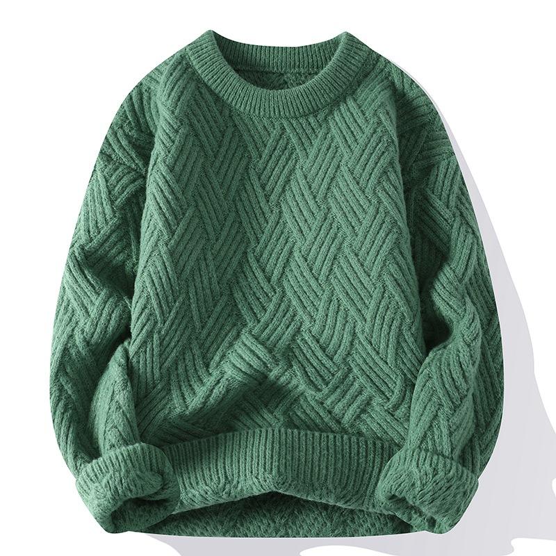 Mens Casual Twist Pullover Knitwear 94977763M
