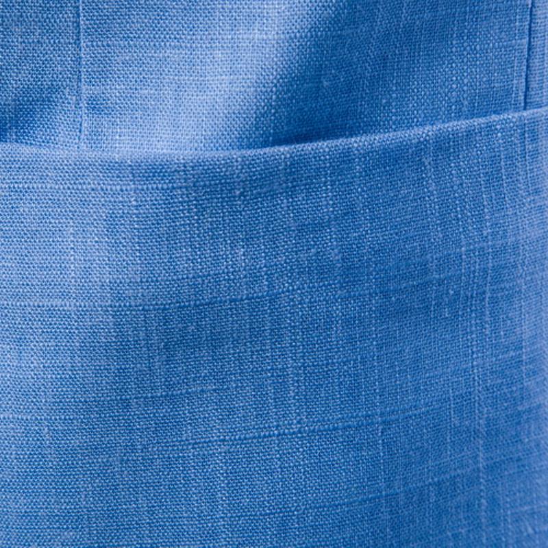 Mens Solid Color Cotton Linen Lapel Thin Blazer 28251847Y