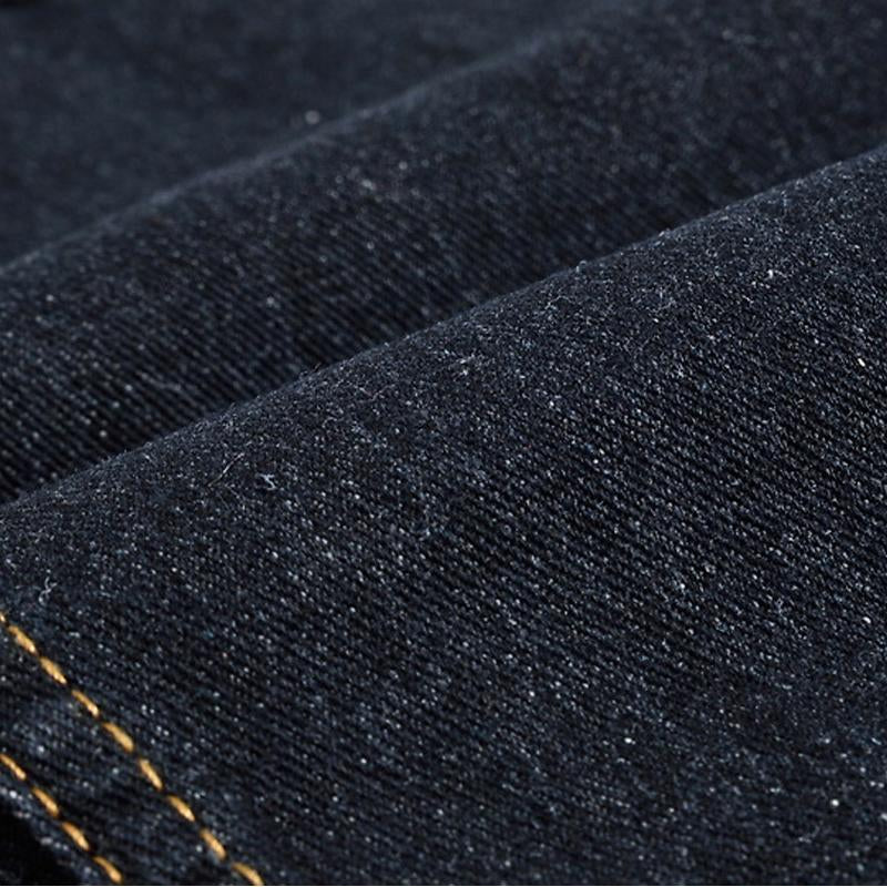 Mens Vintage Ripped Motorcycle Embroidered Patch Denim Vest 98731616Y