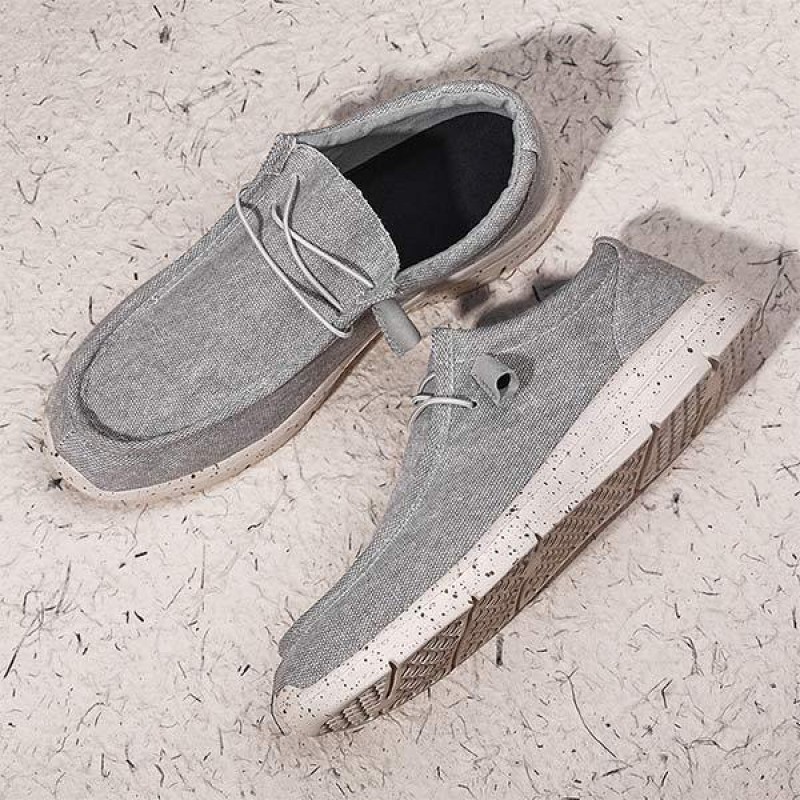 MENS CANVAS LOAFERS 19263054