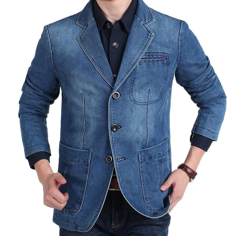 Mens Vintage Denim Blazer 97906211Y