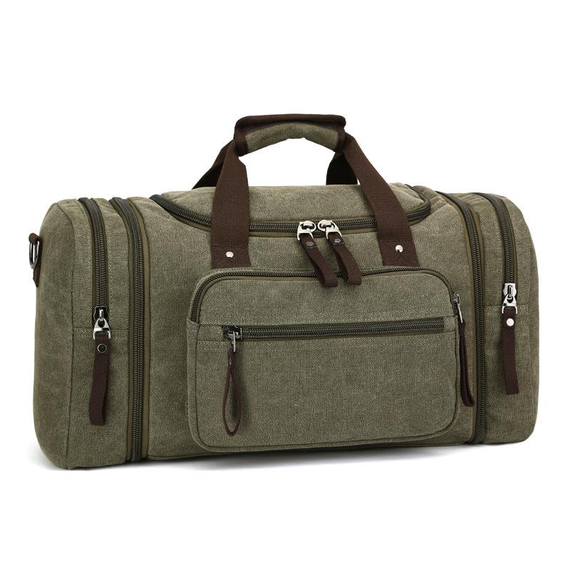 VINTAGE CASUAL LARGE CAPACITY CANVAS TOTE BAG Travel Bag