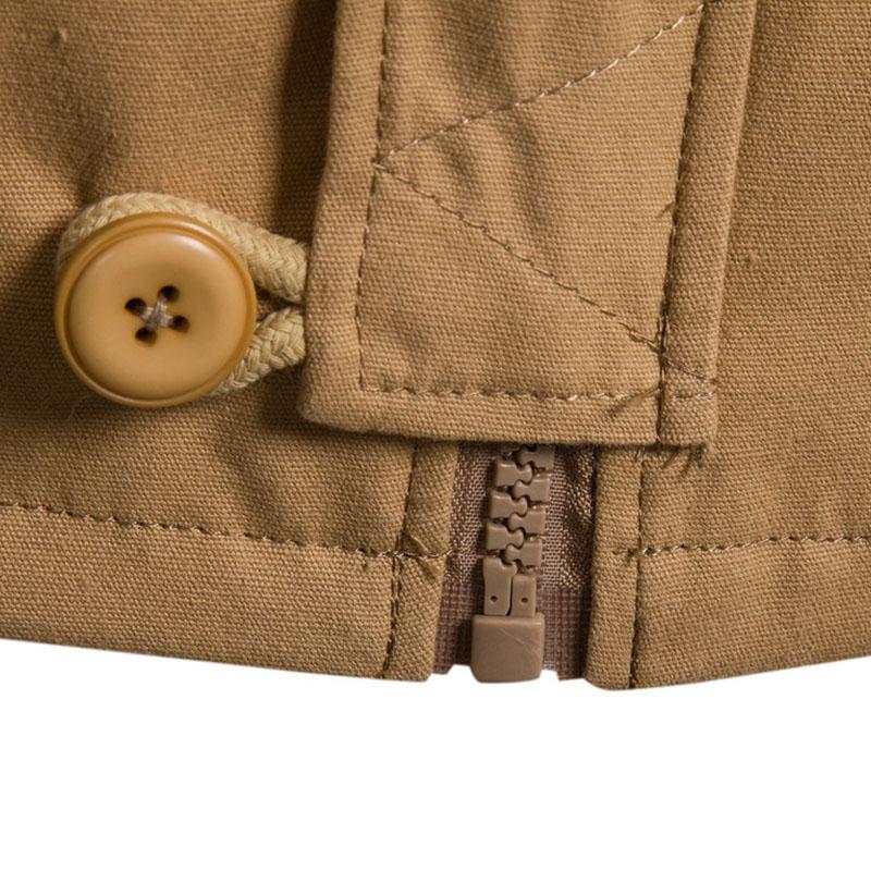 Mens Casual Hooded Work Jacket 05512469M