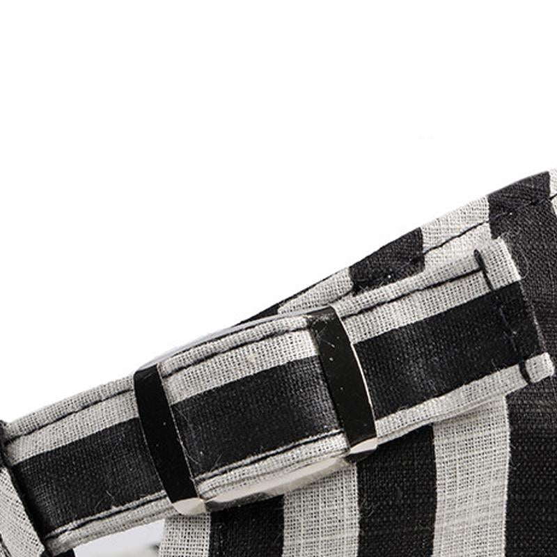 Mens Retro Thin Breathable Stripe Hat 23806389X