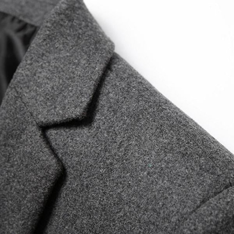 Mens Retro Solid Color Blazer 91179095X