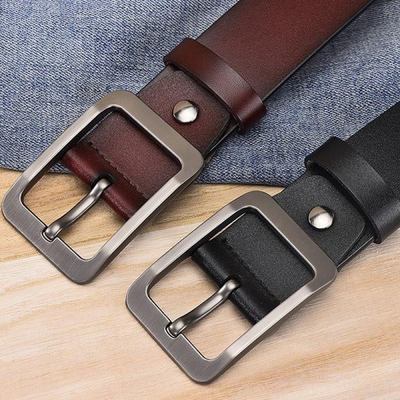 VINTAGE COWHIDE BELT 02038269M