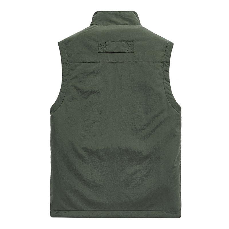 Mens Casual Reversible Polar Fleece Warm Quick Dry Vest 70897842M