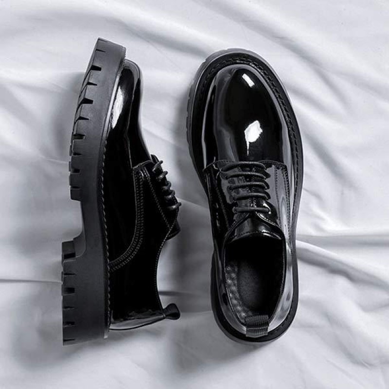 MENS PLATFORM LACE UP SHOES 35470566