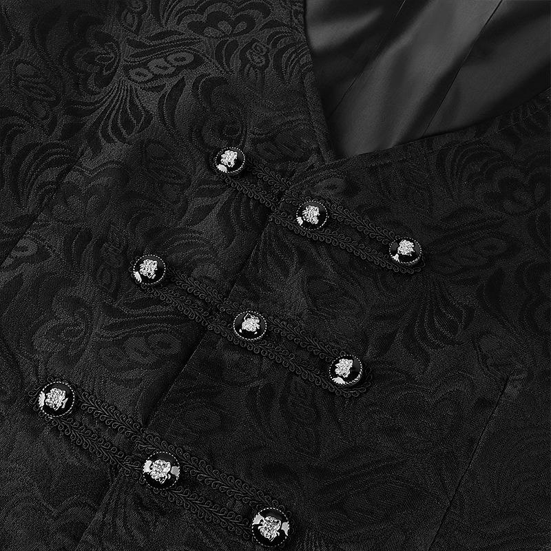 Mens Vintage Multi-Breasted V-Neck Vest 04425277X