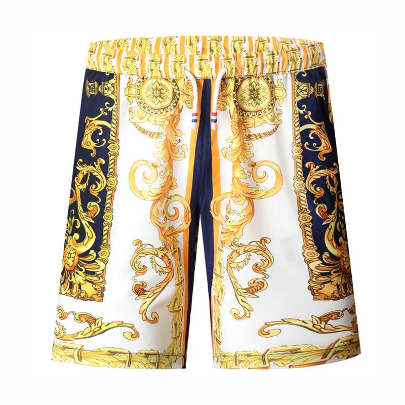 Mens Vintage Print Beach Shorts 05217371Y