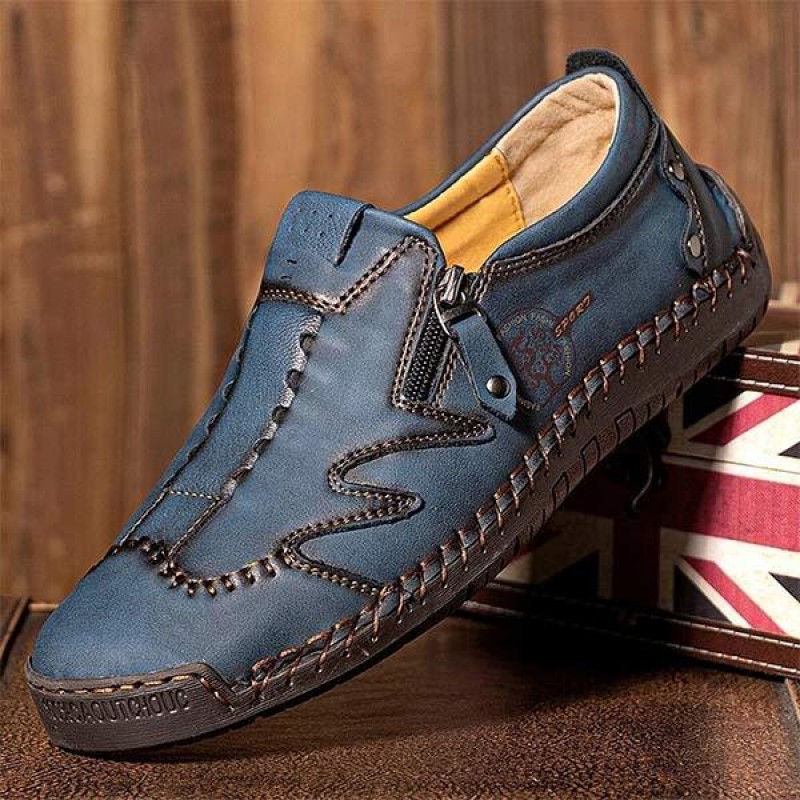 MENS VINTAGE CASUAL LEATHER SHOES 90893563