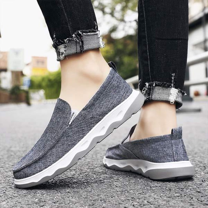 MENS SLIP-ON CANVAS SHOES 44045447