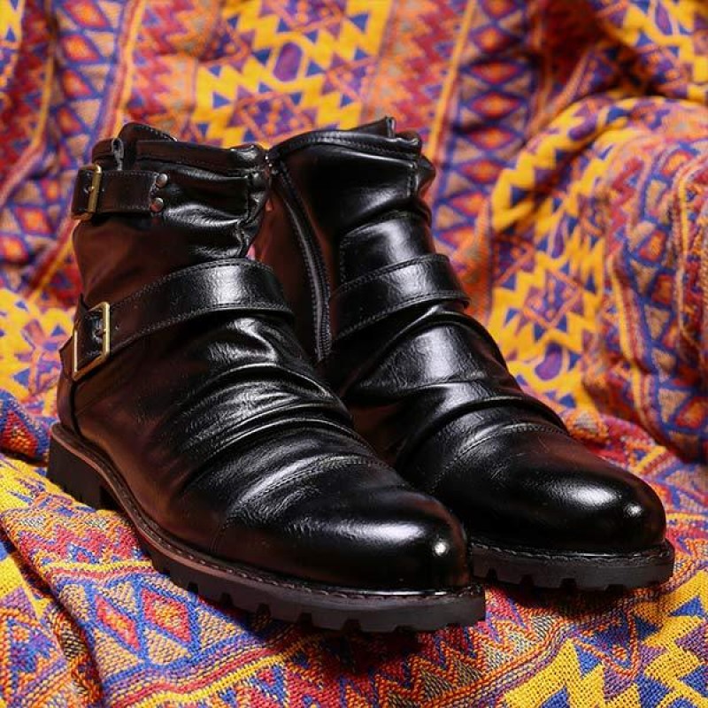 MENS VINTAGE CRINKLE BOOTIES 41547719C