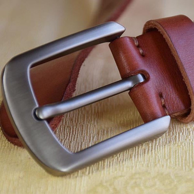 VINTAGE COWHIDE BELT 12535120M