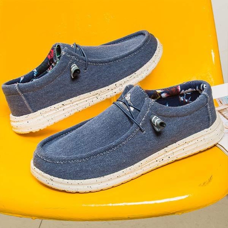 MENS CANVAS LOAFERS 25677715