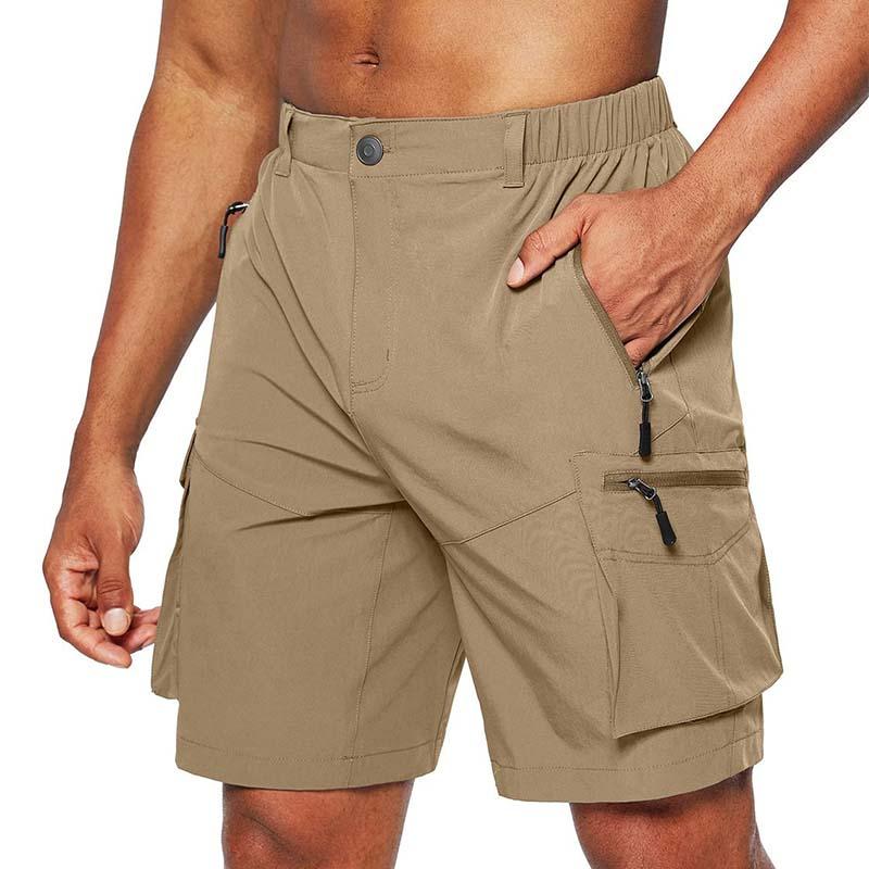 Mens Casual Multi-pocket Quick Dry Shorts 24086685M
