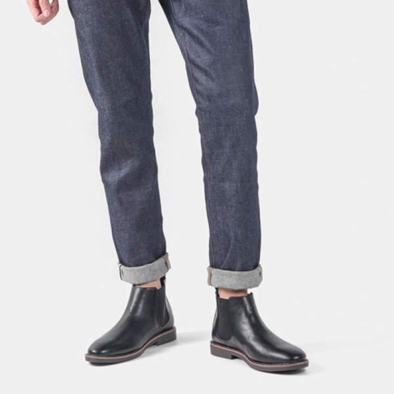 MENS POLISHED CHELSEA BOOTS 39577481