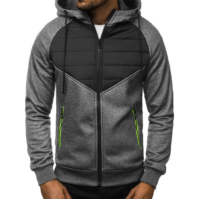 Mens Casual Zipper Hoodie Jacket 40406042X