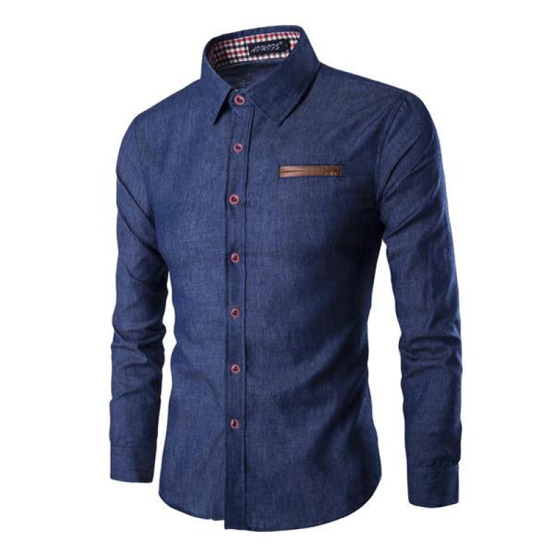 MENS POCKET DENIM SHIRT 60231555X