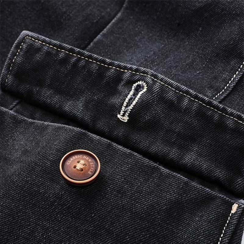Mens Thin Casual Slim Denim Blazer 71507255M