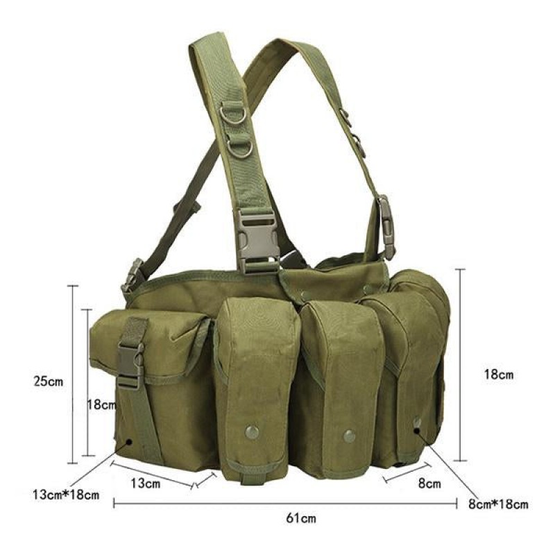 Mens Outdoor Multifunctional Tactical Chest Vest 53602671M