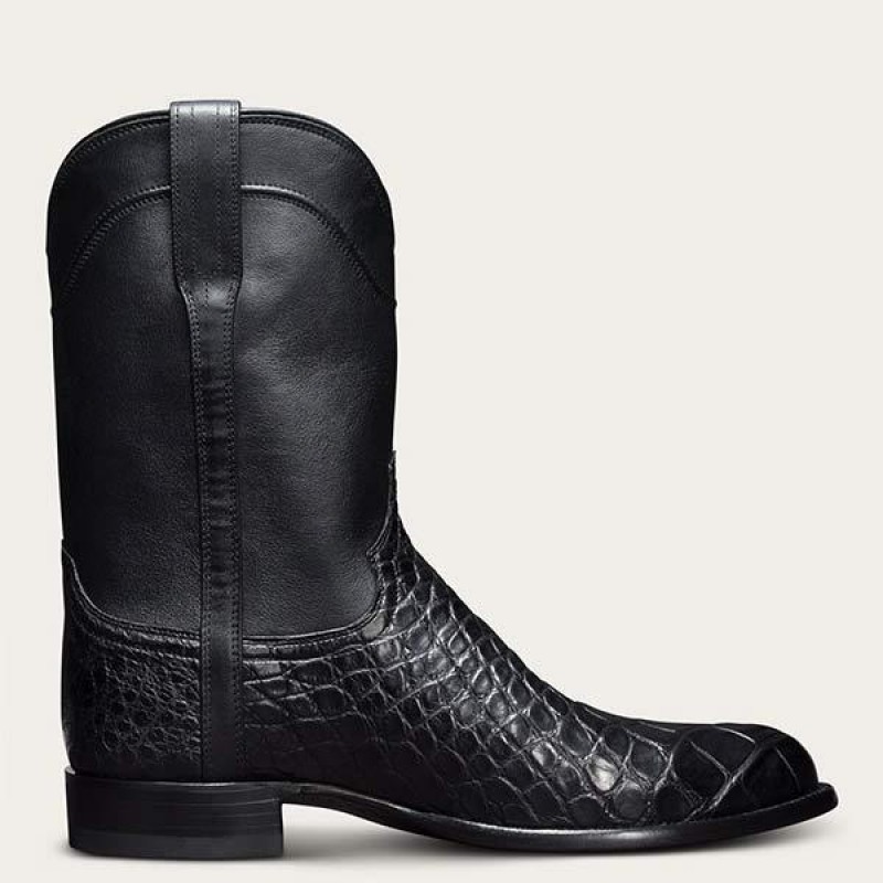 MENS VINTAGE CROCODILE WESTERN COWBOY BOOTS 33120809C