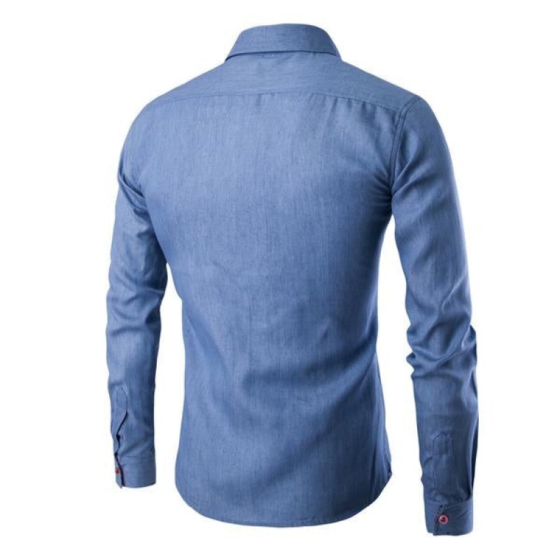 MENS POCKET DENIM SHIRT 60231555X