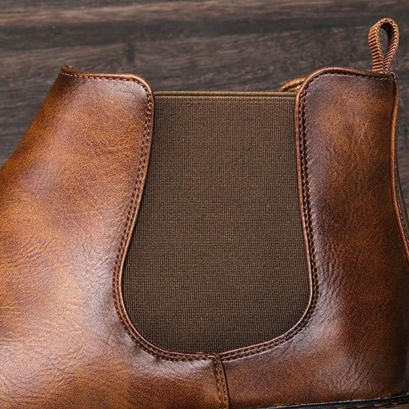 MENS POLISHED CHELSEA BOOTS 39577481
