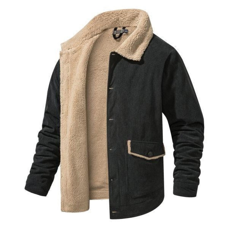 Mens Corduroy Plus Size Heavy Duty Work Jacket 50838208M