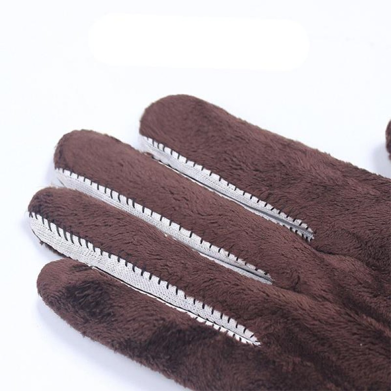 WARM LEATHER GLOVES