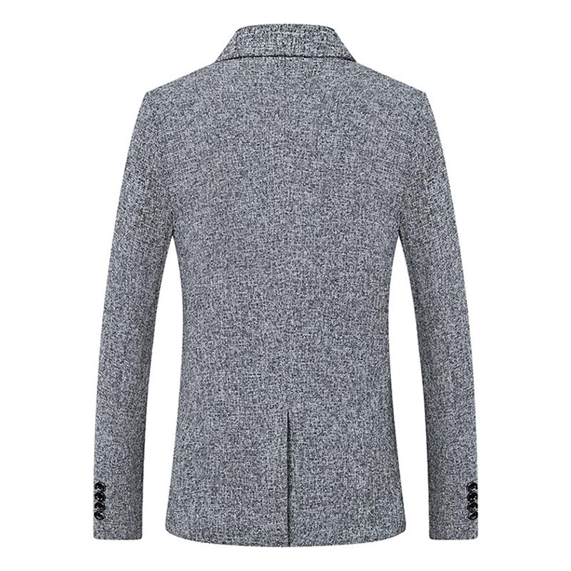 Mens Notch Lapel One Button Casual Blazer 83939217Z
