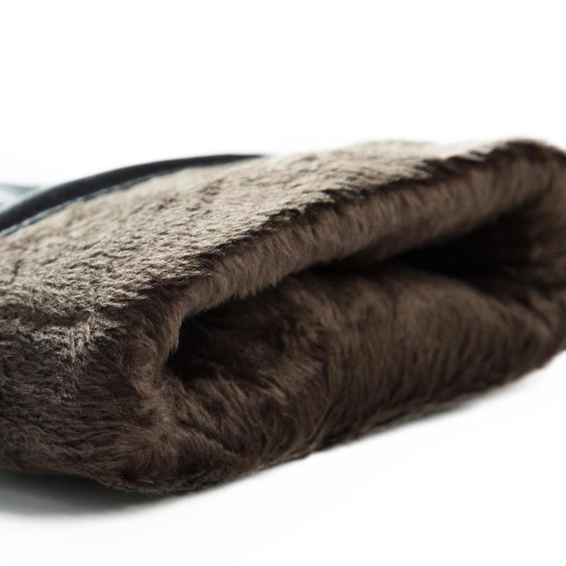 Mens Sheepskin Warm Gloves 15285867Q