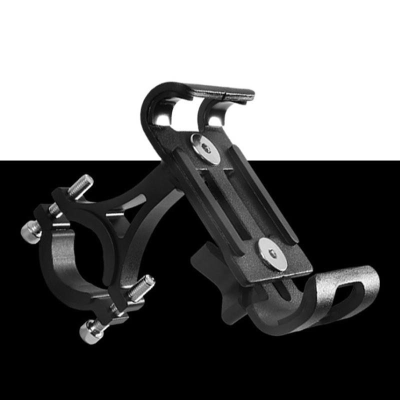 Bike Phone Holder Mount Aluminum Alloy For 3.5 - 6.5