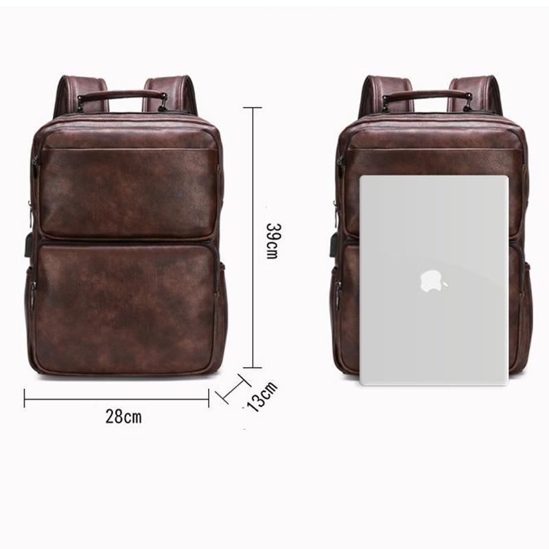 Mens Vintage Backpacks 00052937Q