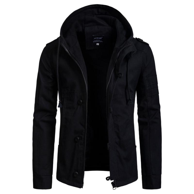Mens Casual Hooded Work Jacket 05512469M