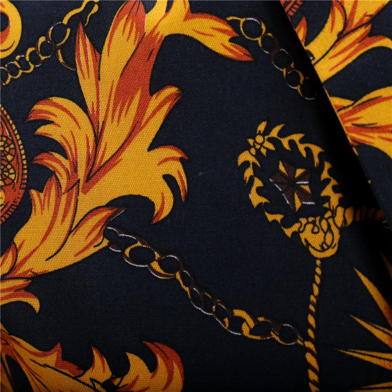 Mens Vintage Ethnic Print Lapel Blazer 81540555M
