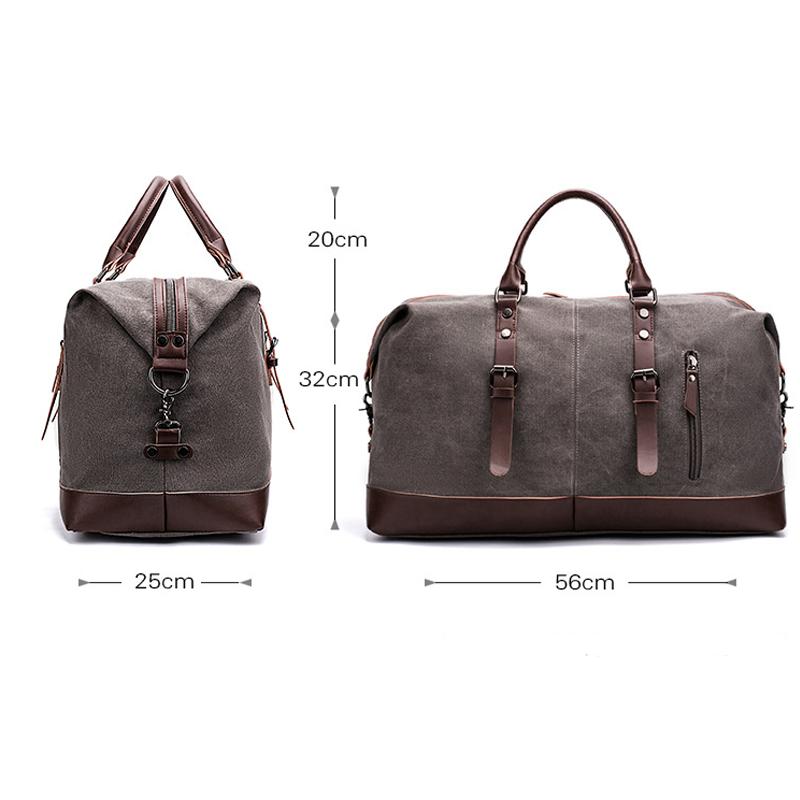 Mens Canvas Duffle Bag 75738736Q
