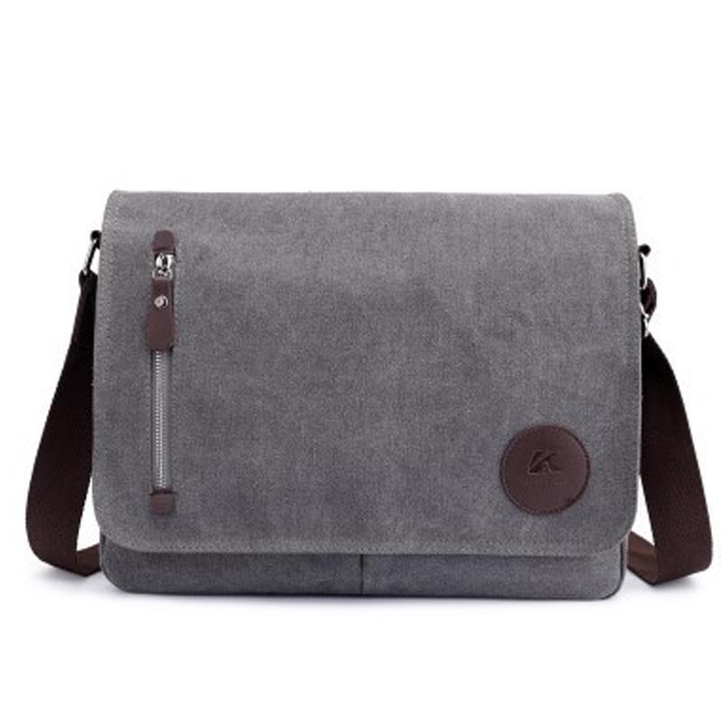 Mens Shoulder Canvas Briefcase 49537202Q