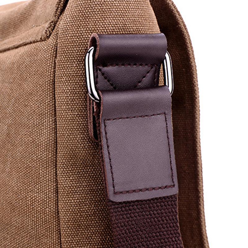 Mens Shoulder Canvas Briefcase 49537202Q