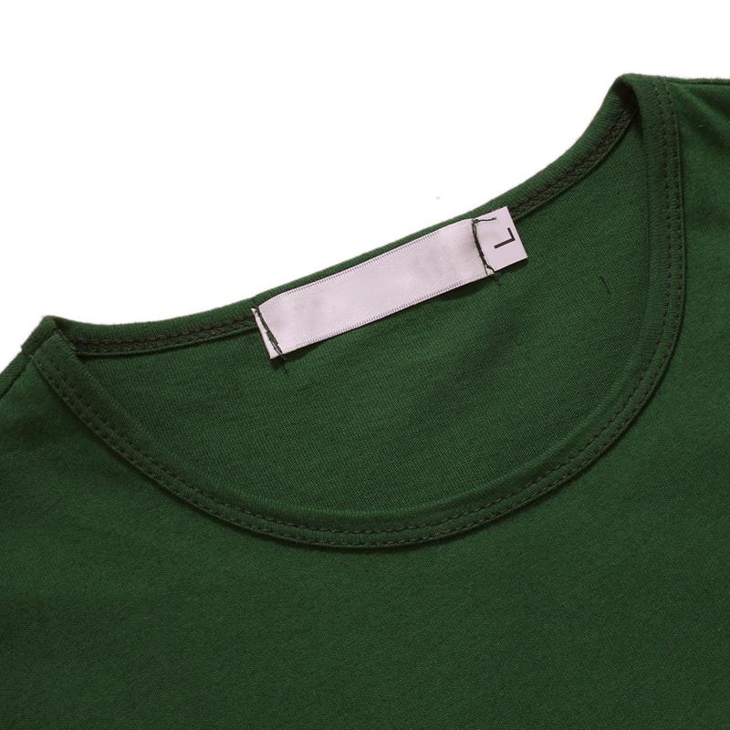 Mens Solid Round Neck Sleeveless Cotton Tank Top 28139465Z