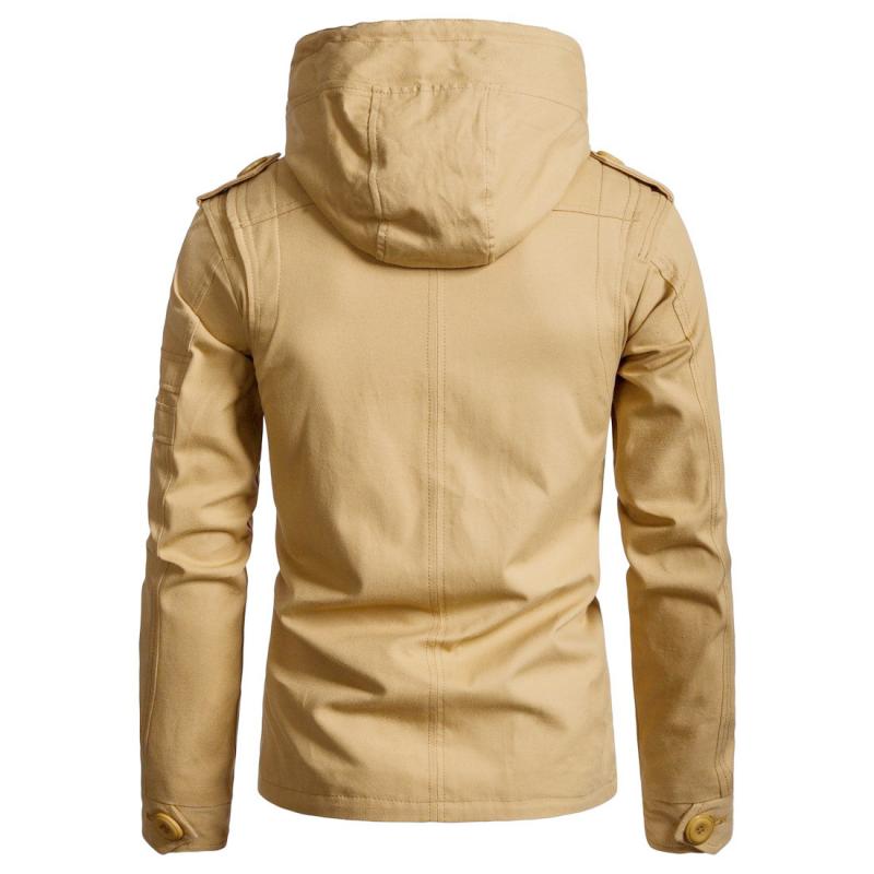 Mens Casual Hooded Work Jacket 05512469M