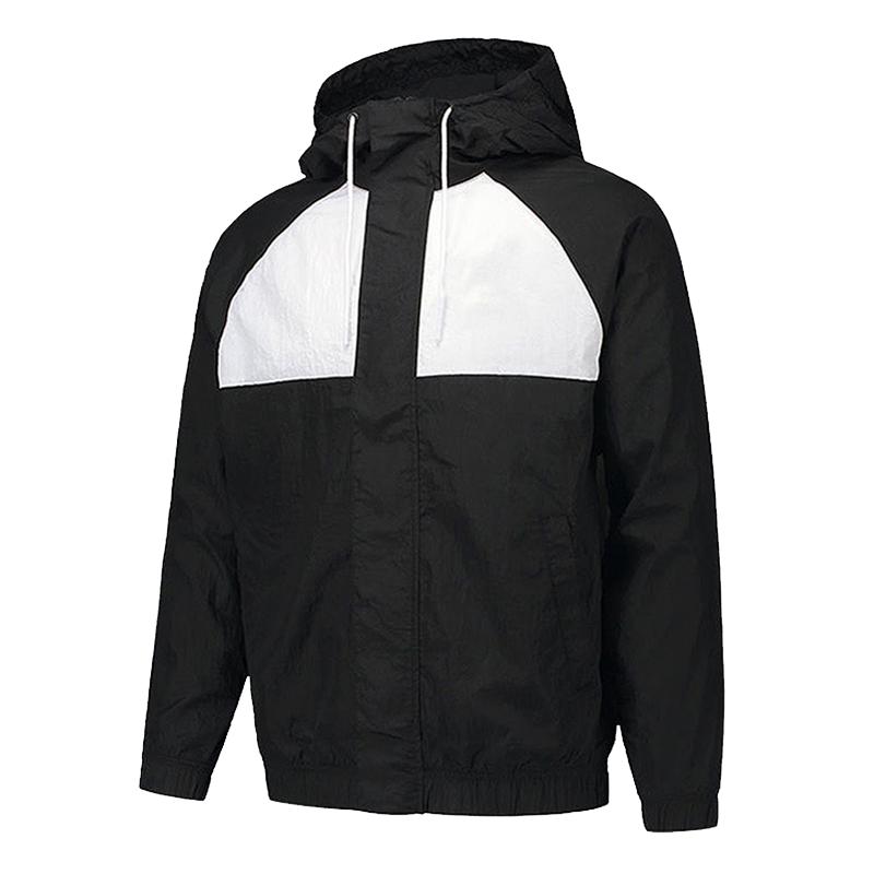 Mens Color Block Windproof Running Jacket 43266906Z