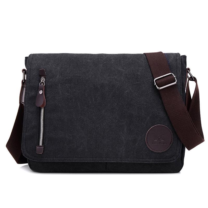 Mens Shoulder Canvas Briefcase 49537202Q